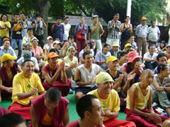 tibet demonstration