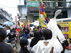 Tibetan freedom torch